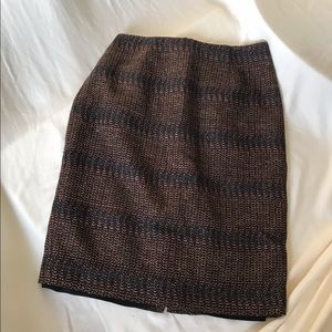 Nanette Lepore Tweed Pencil Skirt